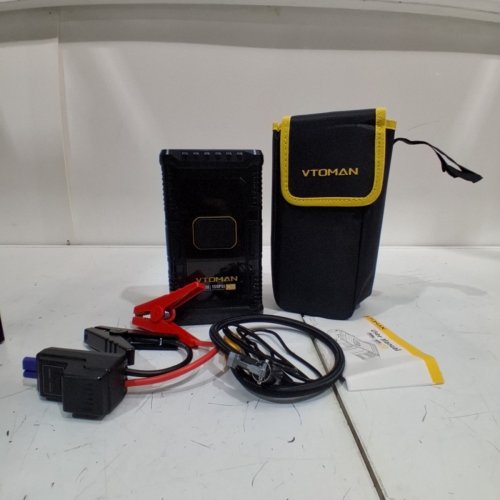 VTOMAN PORTABLE JUMP STARTER WITH AIR COMPRESSOR - 3000A 12 V 150 PSI - BLACK image 3