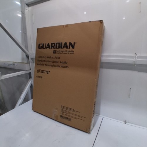 MEDLINE GUARDIAN EXTRA DUTY ADULT WALKER - SUPPORTS UP TO 400 LBS - SILVER (ITEM: G07767) image 3