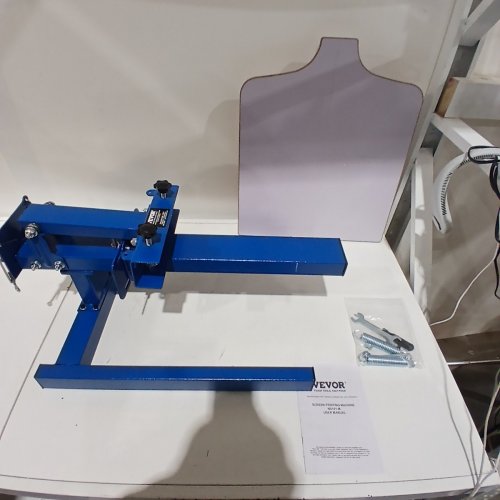 SCREEN PRINTING PRESS COLOR REGISTRATION MACHINE - 29.5" X 17.7" X 13.8" - BLUE (MODEL: NS101-M) image 2