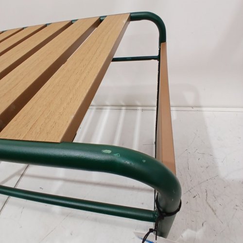 ROOM ESSENTIALS RECTANGULAR CASUAL ACCENT PATIO END TABLE - 15" X 24" - GREEN / BROWN image 4