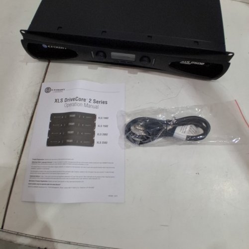 HARMAN CROWN XLS4 2500W AMPLIFIER WITH XOVER AND LIMTR - 120V (MODEL: NXLS2502-0 US) image 5