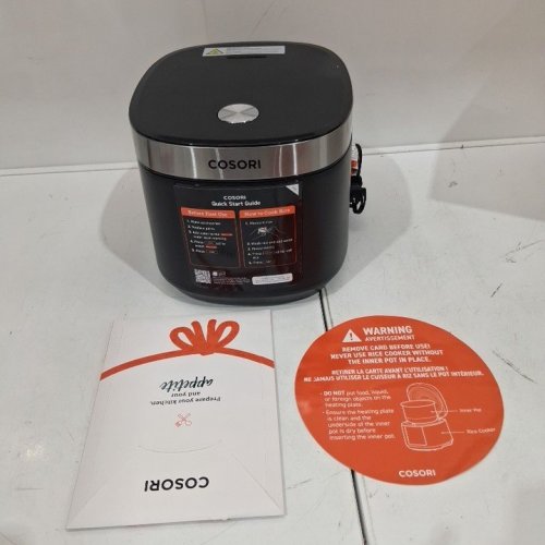 COSORI MICOM RICE COOKER - 5QT - BLACK - (MODEL: ‎CRC-R501-KCA) image 2