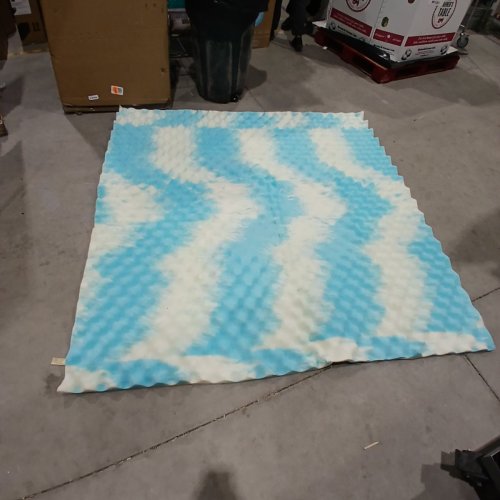 ZINUS SWIRL GEL COOLING MEMORY FOAM MATTRESS TOPPER - 2", RV KING/72" X 74" - (MODEL:AZ-SWFT-200K) image 2