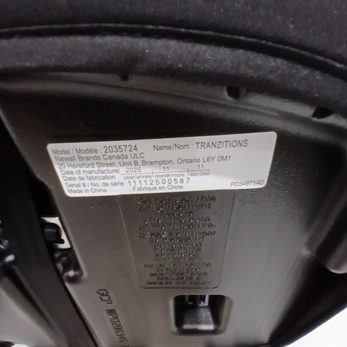 GRACO TRANZITIONS 3-IN-1 HARNESS BOOSTER SEAT - 22-100LBS - PROOF BLACK (MODEL: 2035724) image 3
