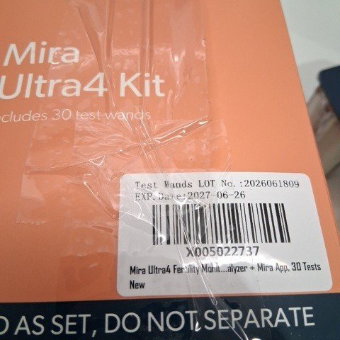 25PK MIRA ULTRA4 HORMONE MONITOR AND TEST WAND KIT - WHITE image 5