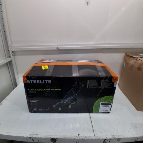 STEELITE 40V 4.0AH (2X20) CORDLESS BRUSHLESS LAWN MOWER WITH CHARGER - BLACK (MODEL: DG510) image 9