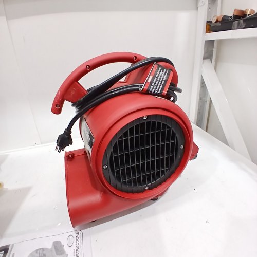 KING CANADA 3 SPEED HIGH VELOCITY AIR MOVER - 550CFM - 120V - RED - (MODEL:8500AM) image 3
