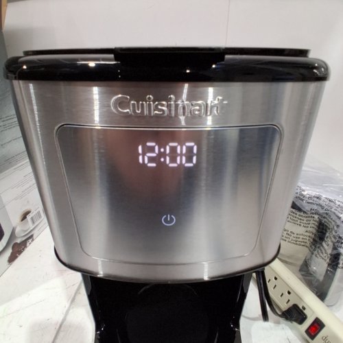 CUISINART BREW CENTRAL TOUCHSCREEN COFFEE MAKER - 14-CUP - STAINLESS STEEL AND BLACK (MODEL: CBC-8400PCC) image 2