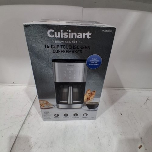 CUISINART BREW CENTRAL TOUCHSCREEN COFFEE MAKER - 14-CUP - STAINLESS STEEL AND BLACK (MODEL: CBC-8400PCC) image 6