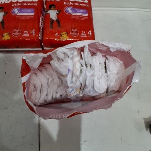 93PK HUGGIES LITTLE MOVERS DIAPERS, SIZE 4 image 3