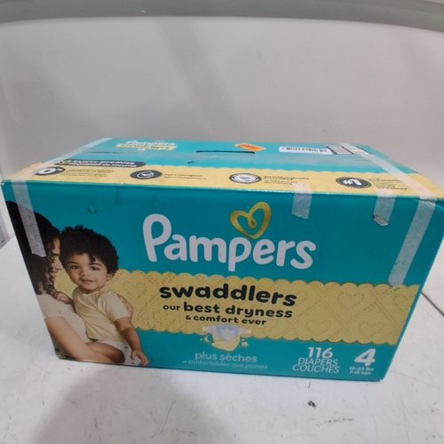 93PK HUGGIES LITTLE MOVERS DIAPERS, SIZE 4 image 4