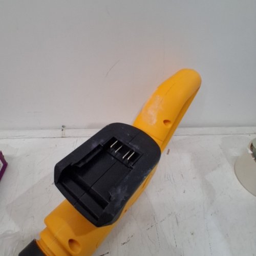 BRUSHLESS CORDLESS WEED WACKER FOR DEWALT (TOOL ONLY) WITH 4 BLADES - 20V- YELLOW image 4