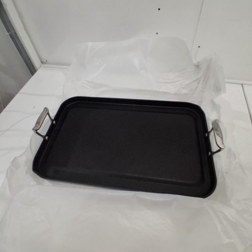 ALL-CLAD HA1 HARD ANODIZED NONSTICK GRIDDLE - 13" X 20" - (MODEL: E6521464) image 2