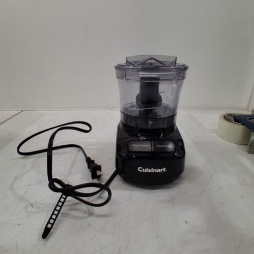 CUISINART 3-CUP MINI CHOPPER/GRINDER - PREP PROCESSOR - GRIND AND CHOP - PUREE AND EMULSIFY - BLACK (MODEL: CCH-3BKC) image 3