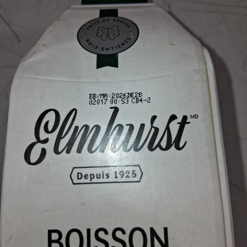 2PK ELMHURST UNSWEETENED MILKED WALNUTS - 946ML EACH image 2