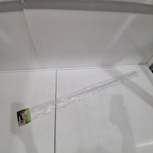 PRIME-LINE FRAMELESS BOTTOM SHOWER DOOR SEAL STOPPER - 3/8" X 36" - CLEAR VINYL (MODEL: M6258) image 2