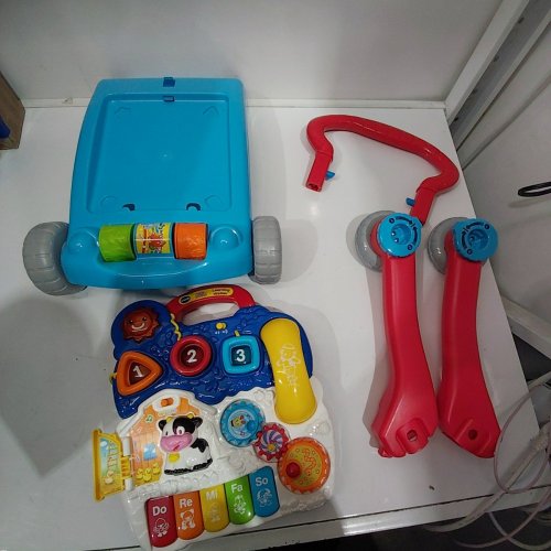 VTECH SIT-TO-STAND LEARNING WALKER - BLUE image 3