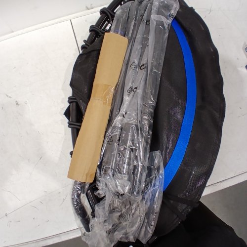 LEJUMP FITNESS MINI TRAMPOLINE - 48" - BLACK/BLUE (MODEL: LJFNTBL) image 3