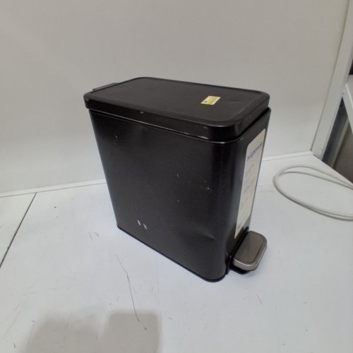 BRIGHTROOM SLIM STEP TRASH CAN - 10L - BLACK (MODEL: 002-01-1214) image 3