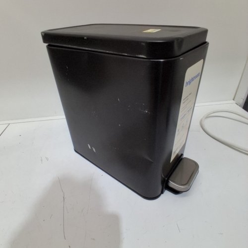 BRIGHTROOM SLIM STEP TRASH CAN - 10L - BLACK (MODEL: 002-01-1214) image 4