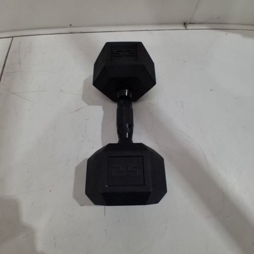 CAP BARBELL COATED DUMBBELL - 25LBS - BLACK image 2