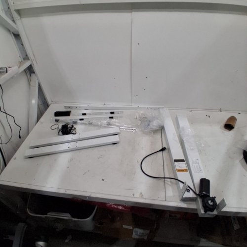 ELECTRIC ADJUSTABLE STANDING DESK - NATURAL - 24" X 48" (MODEL: S35/5U5V) image 5