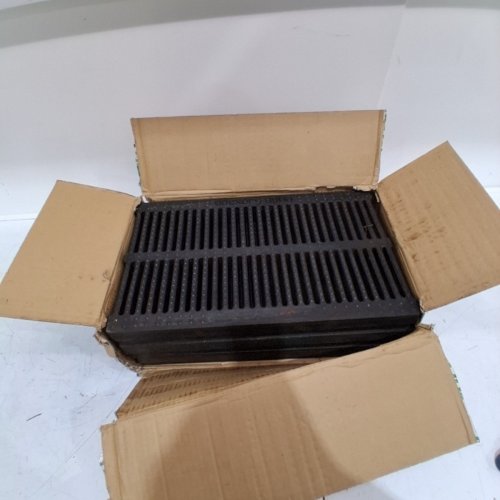 3PK NATOTELA FIBERGLASS CATCH BASIN SEWER GRATE - 19.7" X 11.8" X 2" - BLACK image 3