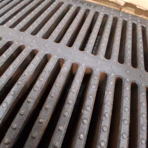 3PK NATOTELA FIBERGLASS CATCH BASIN SEWER GRATE - 19.7" X 11.8" X 2" - BLACK image 5