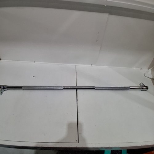 ARMSTAFF STRAIGHT BAR DOUBLE HOOK - 15LBS - 48" - SILVER (MODEL: HGA21) image 2