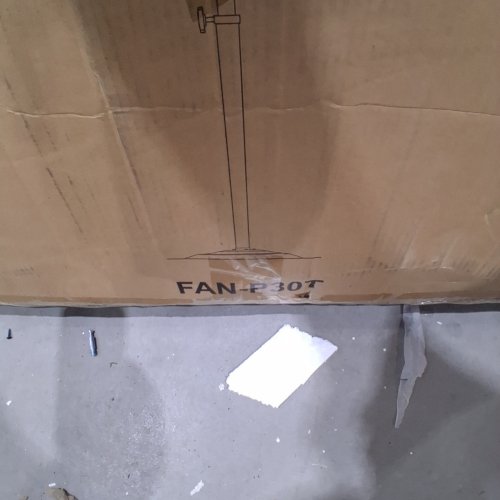 HICFM TILTING PEDESTAL FAN - 30" - BLACK / YELLOW (MODEL: FAN-P30T) image 3