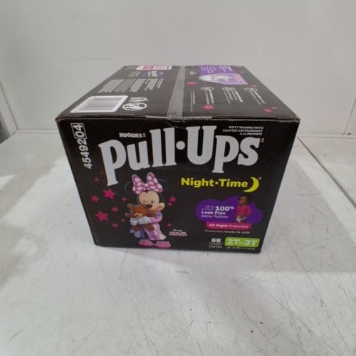68PK GIRLS HUGGIES NIGHT TIME PULL-UPS - SIZE 2T-3T - DISNEY JUNIOR MINNIE MOUSE image 3