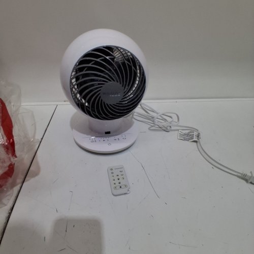 IRIS WOOZOO 5-SPEED OSCILLATING GLOBE FAN - 82FT RANGE - WHITE (MODEL: PCF-SC15T-CT/2354207) image 3