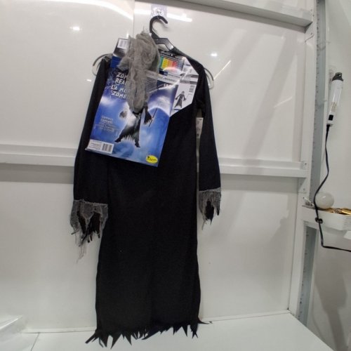 2PC BOYS PARTYHOLIC ZOMBIE REAPER COSTUME - OSFM - BLACK image 2
