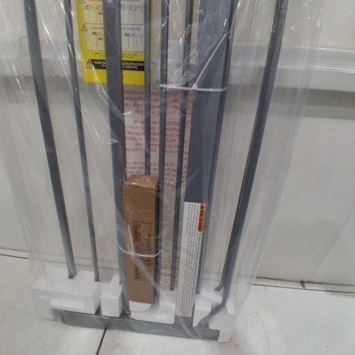 REGALO EASY STEP EXTRA TALL WALK THRU SAFETY GATE - 36"HX29"- 36.5"W - GREY (MODEL: 1166P DS) image 3