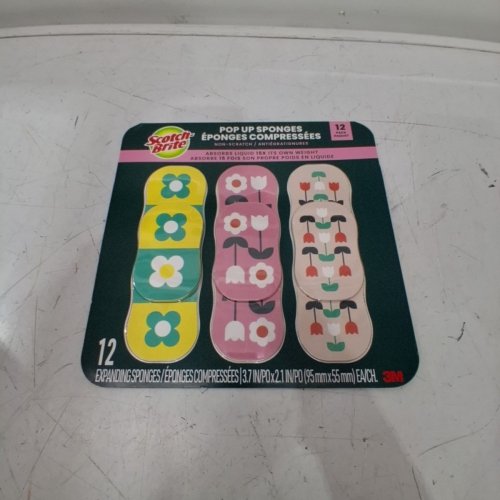 11PK SCOTCH-BRITE NON-SCRATCH POP-UP SPONGES - MULTICOLOUR (MODEL: 1995233) image 4