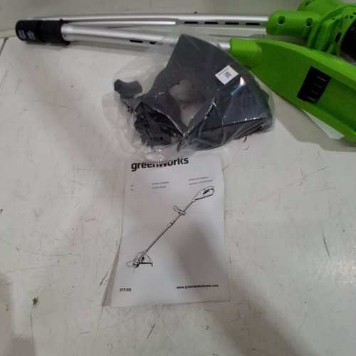 GREENWORKS CORDLESS STRING TRIMMER *TOOL ONLY*- 40V - 12" - GREEN/BLACK (MODEL: STF309) image 3