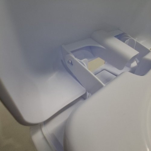 DIAPER GENIE ESSENCE PAIL DIAPER PAIL SYSTEM WITH EASY ROLL REFILL - 24" - WHITE (MODEL: I000908) image 3