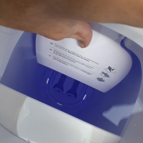 DIAPER GENIE ESSENCE PAIL DIAPER PAIL SYSTEM WITH EASY ROLL REFILL - 24" - WHITE (MODEL: I000908) image 4