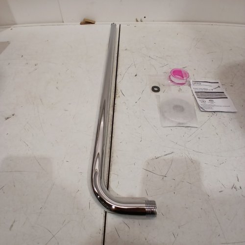 KES WALL MOUNT RIGHT ANGLE RAIN SHOWERHEAD ARM - 24" - CHROME image 4