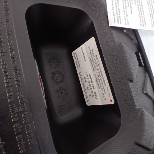COSCO HIGH-RISE TOP-SIDE CHILD CAR BOOSTER SEAT - 40-100LBS - PATTERNED - (MODEL: ‎22976C-EJQ) image 2