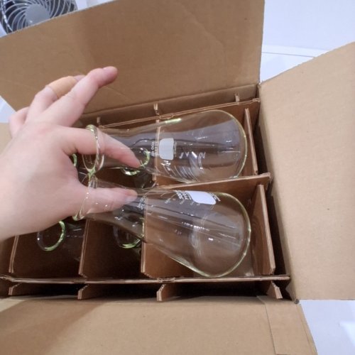 6PK PYREX NARROW MOUTH HEAVY DUTY RIM ERLENMEYER FLASK - CLEAR (MODEL: 4980-500) image 6