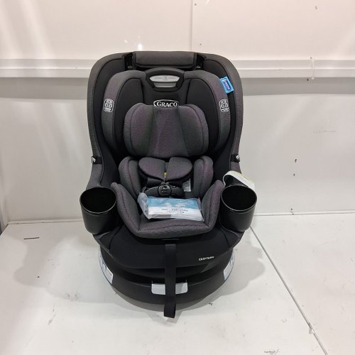 GRACO EASY TURN 360 CONVERTIBLE SWIVEL CAR SEAT, REAR- AND FORWARD-FACING - 66LBS MAX LOAD - BLACK (MODEL: 2227897) image 3