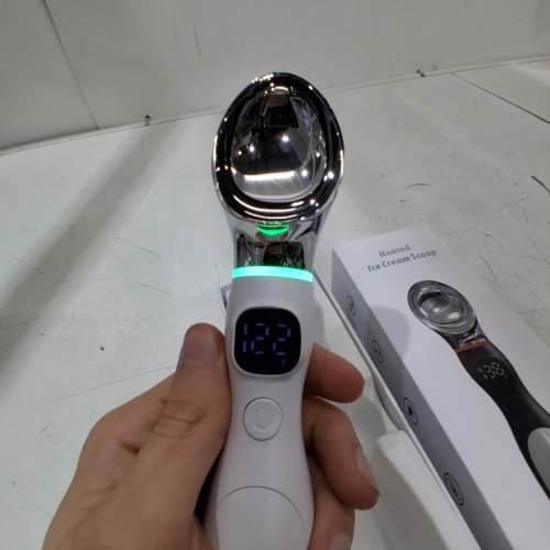 HEATED RECHARGABLE ICE CREAM SCOOP - WHITE image 2