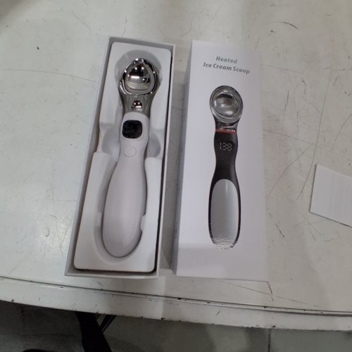 HEATED RECHARGABLE ICE CREAM SCOOP - WHITE image 3