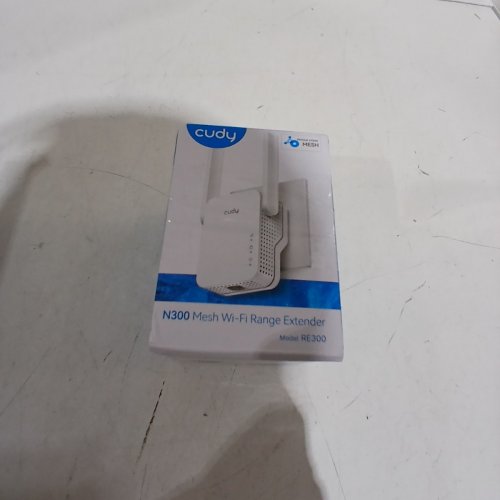CUDY N300 MESH WI-FI RANGE EXTENDER - WHITE (MODEL: RE300) image 4
