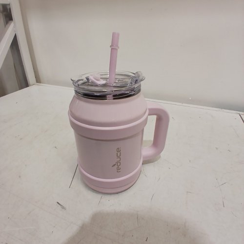 REDUCE TUMBLER WITH HANDLE AND STRAW - 50 OZ - PINK (1887857) image 2