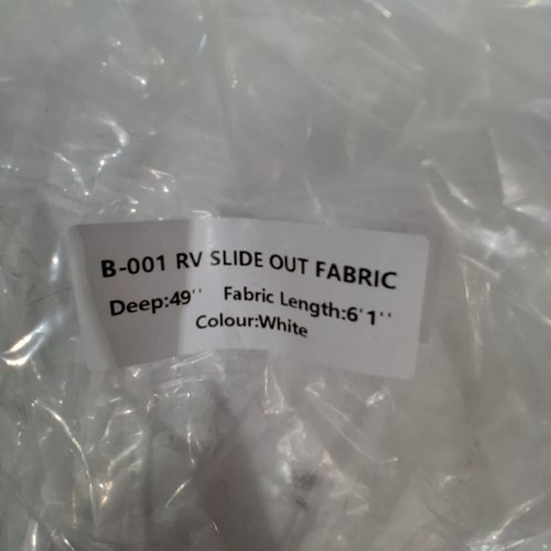 DULEPAX RV SLIDE OUT AWNING,RV SLIDE TOPPER,MODULAR CAMPER SLIDE OUT AWNING KIT - 6FT 9" (6FT 1" FABRIC) - WHITE image 3