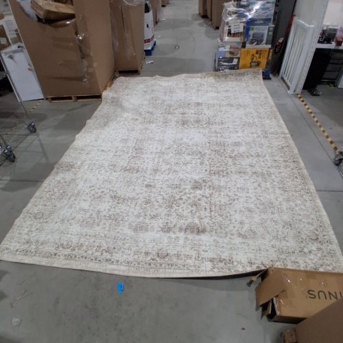 LARGE AREA RUG - 10FT X 13FT - VINTAGE ORIENTAL image 2