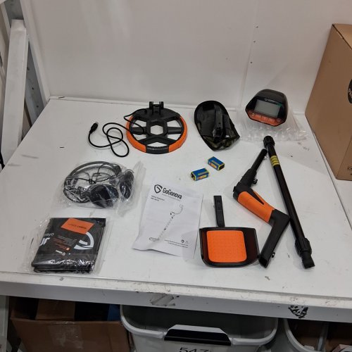 GOGONOVA METAL DETECTOR, WATERPROOF WITH HIGH ACCURACY - 8" SEARCH COIL, ALL METAL & GOLD DETECTOR - ORANGE (MODEL:MD-4070) image 3