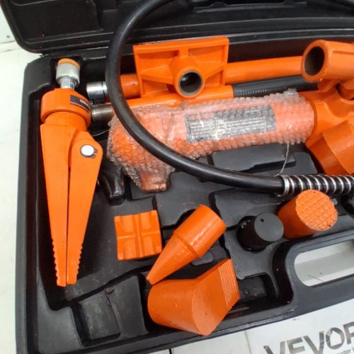PORTABLE POWER JACK WITH PUMP - 4 TON CAP - ORANGE (MODEL: ZX0201 4T) image 3